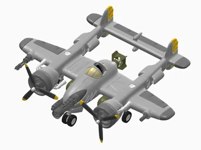Twin Ion Engine Fighter