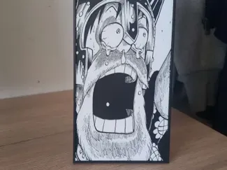 Luffy One Piece decoration 100 × 200 mm HueForge