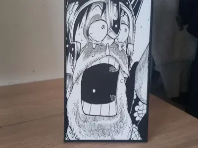 Luffy One Piece decoration 100 × 200 mm HueForge