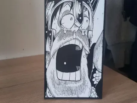 Luffy One Piece decoration 100 × 200 mm HueForge