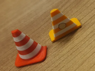 Cone Pylon Hütchen Magnet Refrigerator Magnet