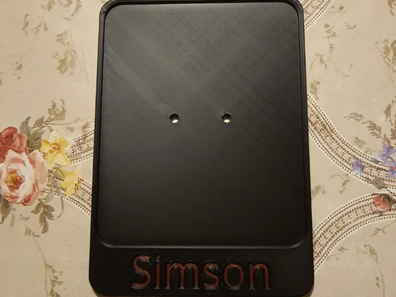Simson Kennzeichenhalter