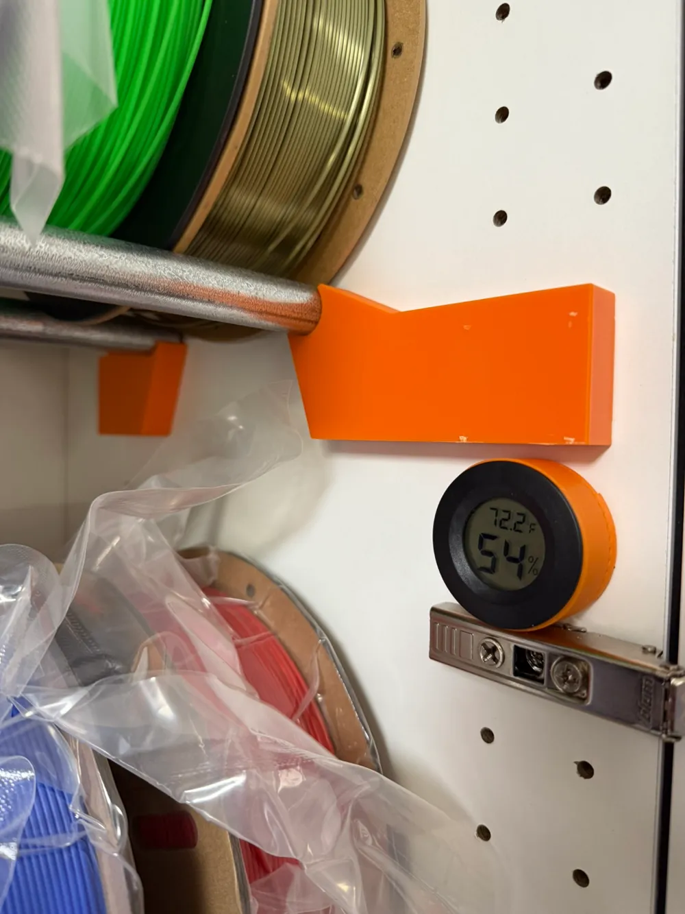 Humity Rack ikea sektion spool rack shelf plus humidity sensor by AbombDesigns ...