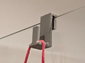 Shower towel hook