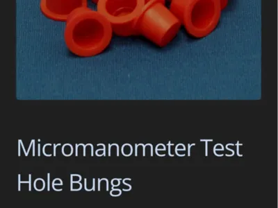 10mm duct test plug