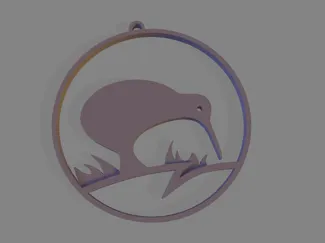 Happy Kiwi Ornament