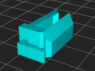 Customizable filament reel clip