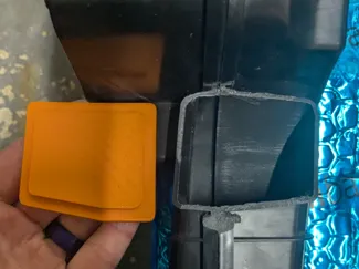 Bronco subwoofer box port caps