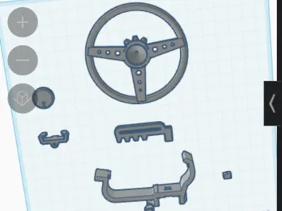 Ford Mustang Steering Wheel for PS5 Controllers
