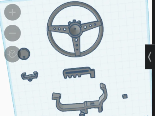 Ford Mustang Steering Wheel for PS5 Controllers