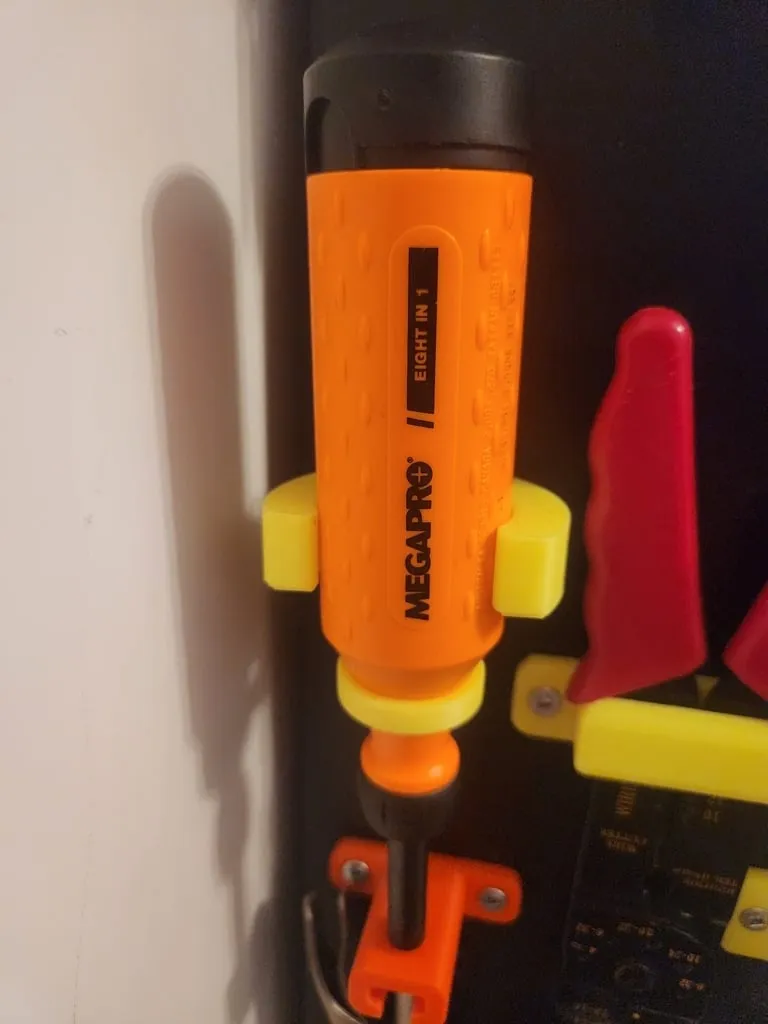 Wall Mounted Screwdriver Holder