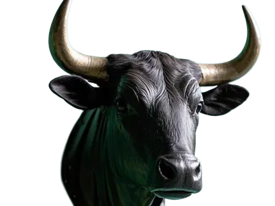Three-dimensional Ox Head Home Wall Decor