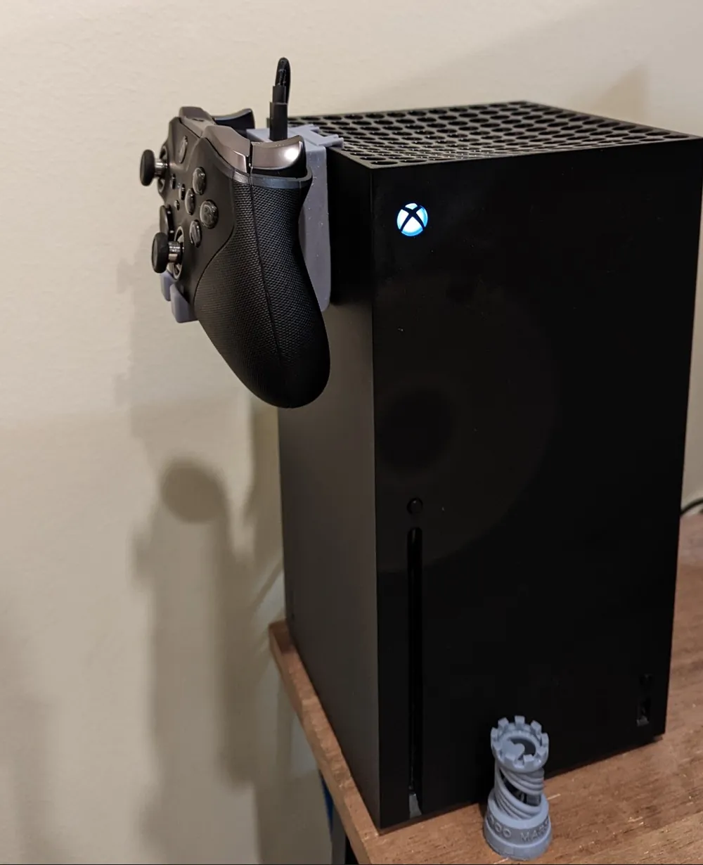 Xbox Controller Stand - Holds 4 Controllers For Xbox One, Series X & Series S (Black, Made In USA)