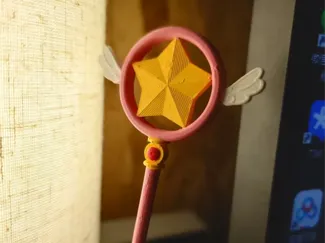 小樱星星魔杖可以当发簪