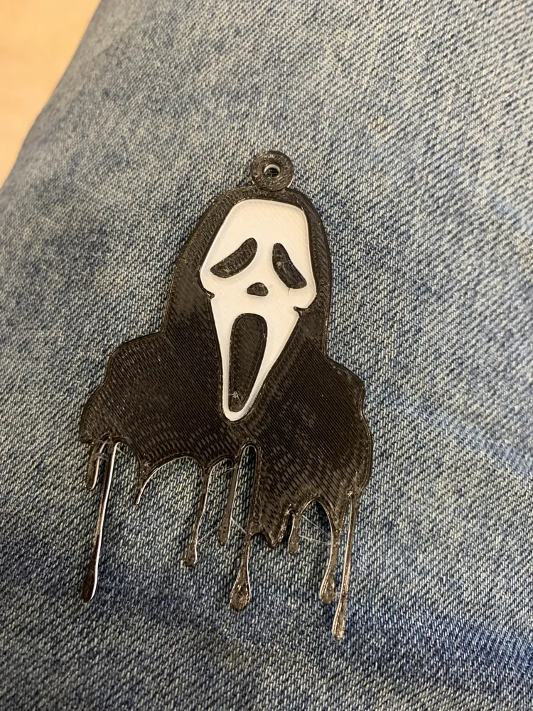 Ghostface Keychain by FusionNet - MakerWorld