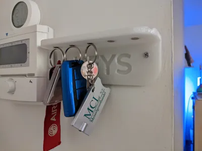 Magnetic key rack
