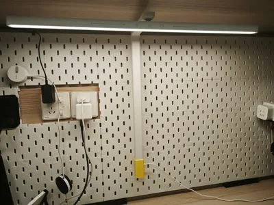 Xiaomi Mijia Desk Lamp 2 Pegboard Mount for IKEA SKADIS Pegboard
