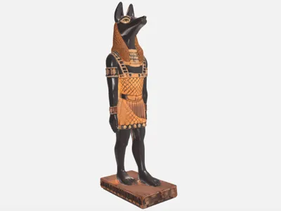 Egyptian God Anubis Statue
