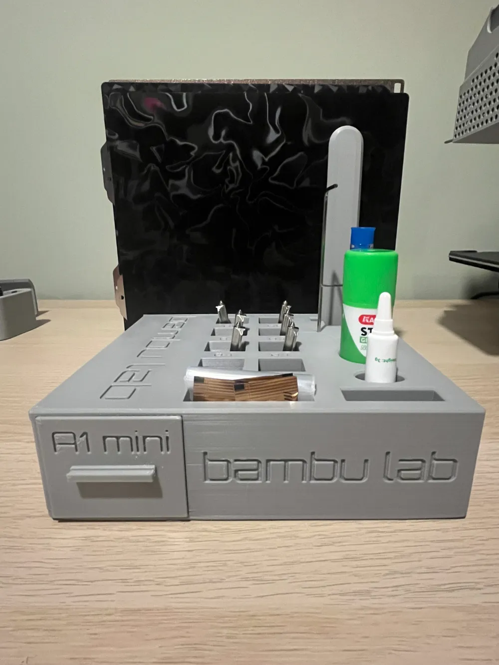 bambu lab desktop tidy storage unit by krammahgni - MakerWorld