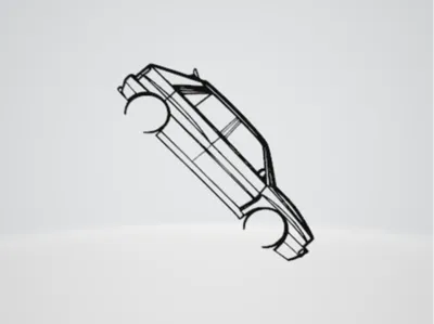 Lancia Delta silhouette