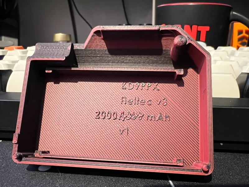 MakerFocus 2000mAh Bracket Back