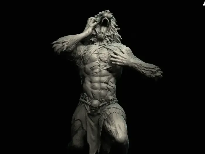 Werwolf Stature