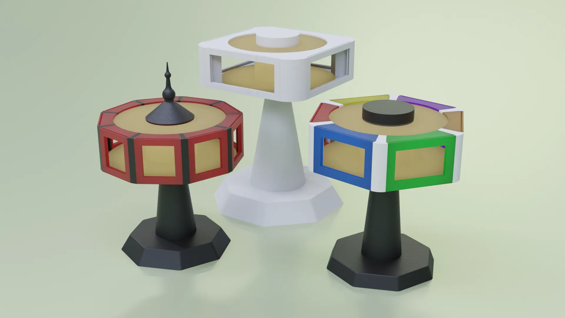 Recirculating Carousel Rotating Photo Carousel • Upcycle your spools! by gardarsson MakerWorld ...