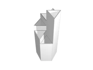Triangle Desk Organizer