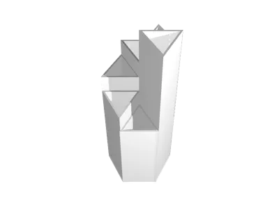 Triangle Desk Organizer