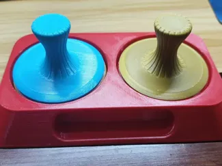 打印板擦拭器双底座