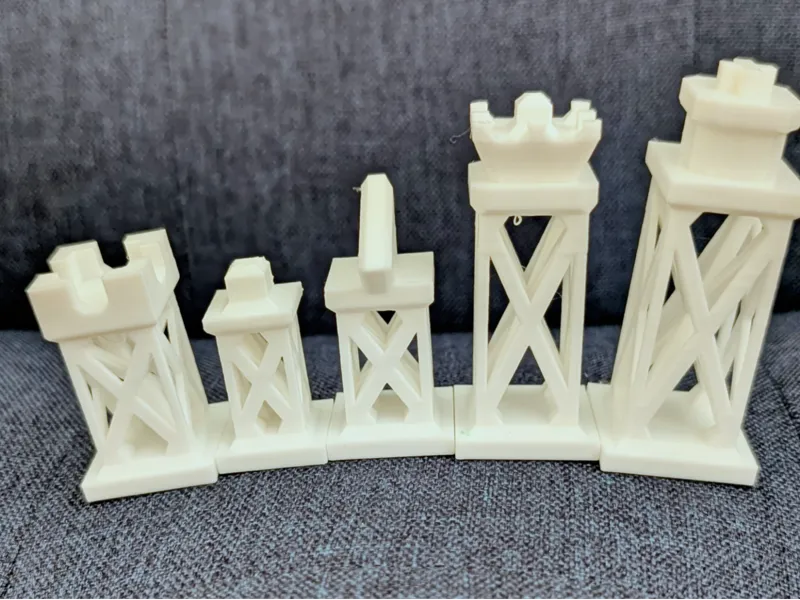 Modern Chess Set - Balanced - FIDE and Club Scale