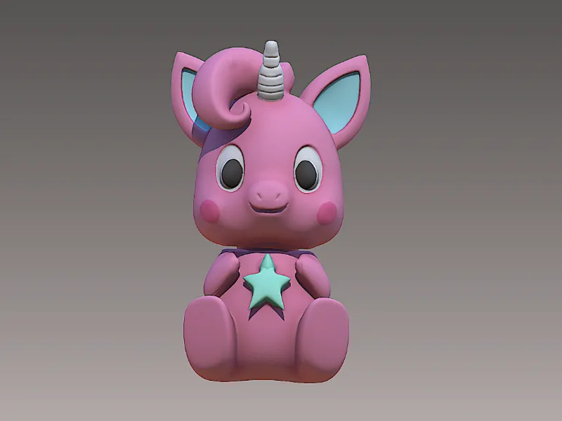 Unicorn flexi fidget 