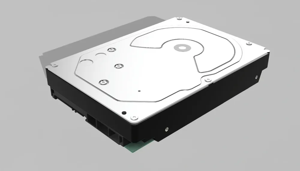 3.5-inch Mechanical Hard Drive Printable Model by J Factory - MakerWorld