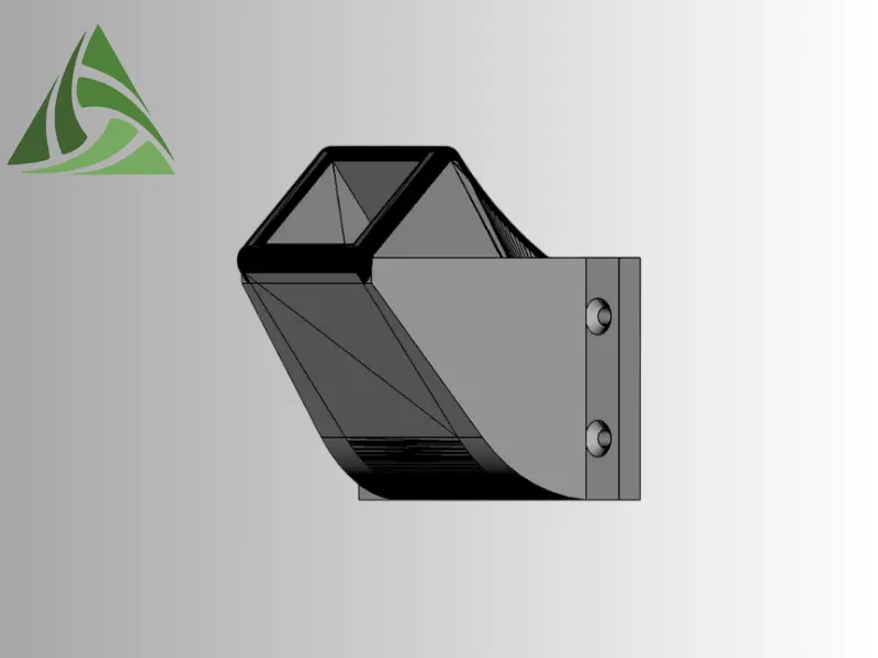 CR-30 Creality filament spool holder mount 20x20