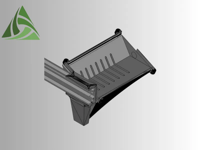 Reinforced CR-30 feet leg screen 20x40 extrusion