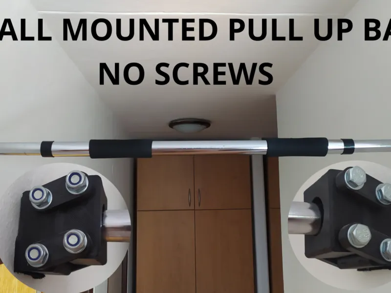 Pull up bar safety blocks