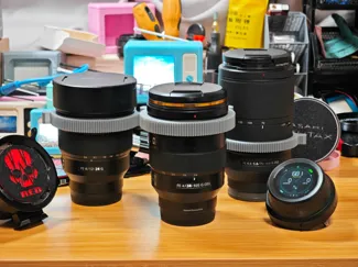 索尼SONY G 镜头限位跟焦齿