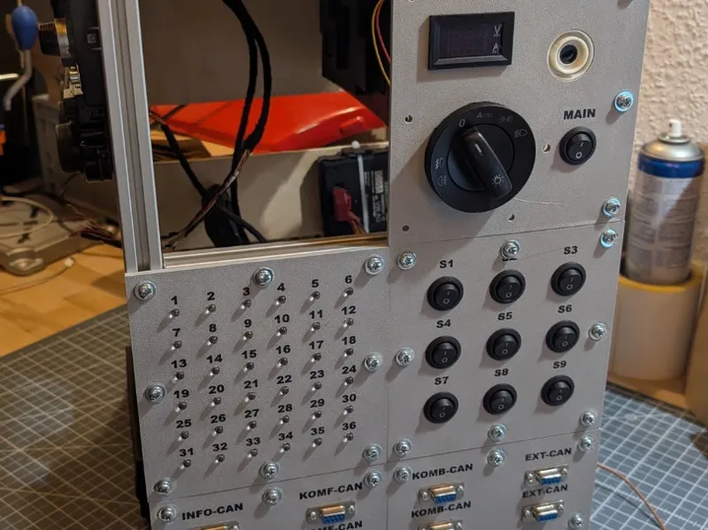 MQB Test Bench Plates