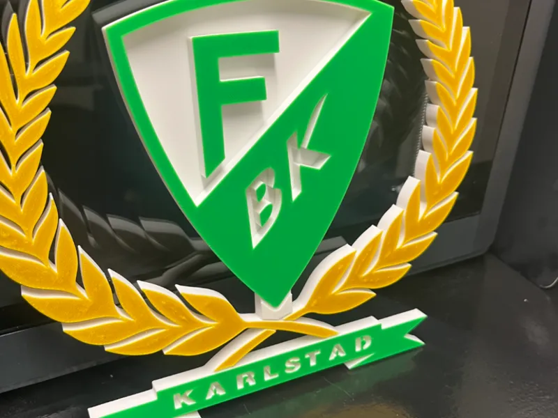 Färjestad bk logo 220x200mm