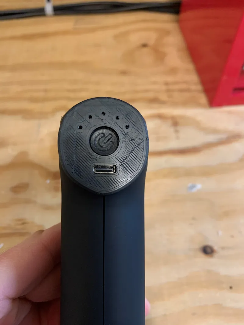 Massage Gun button cover plate