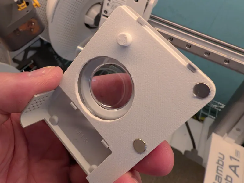 Magnetic Mod for A1 Front Cover With Alignment Pin