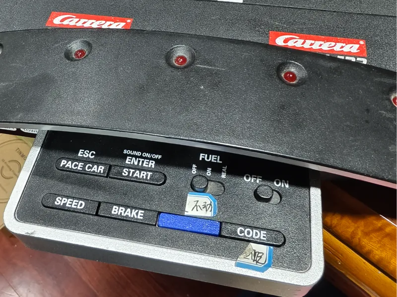 Carrera digital control unit fuel key