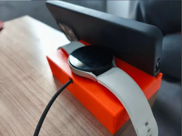 Galaxy watch 5 charger stand and phone