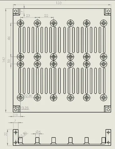 Rack Tray for ESP32-WROOM by willyfoxz - MakerWorld