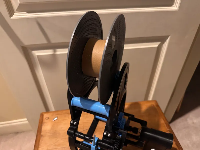 V Spooler Donor Spool Slacker Reducer