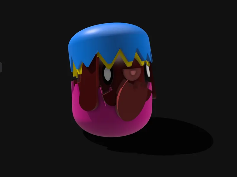 Bunny in Easter egg