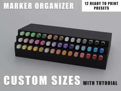 Marker Organizer - Horizontal