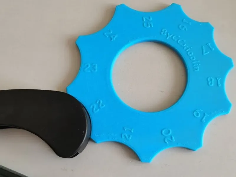 R16-R25 外圆角规 radius gauge