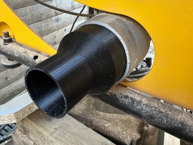 Dewalt Table saw Dust extract to Festol