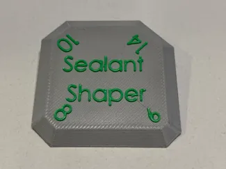 Sealant Shaping Tool